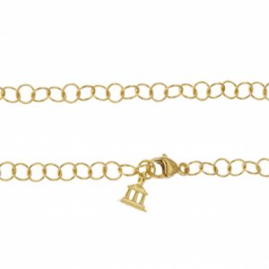 Temple St. Clair Classic Gold 18k Small Round Link Chain Necklace NECKLACE Bailey's Fine Jewelry