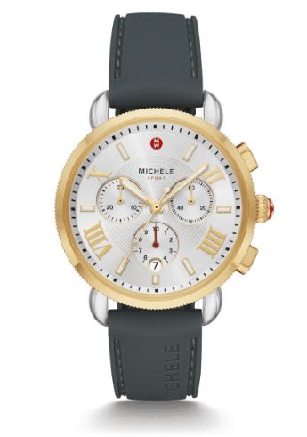 Michele 38mm  Sporty Sport Sail Two-Tone Watch