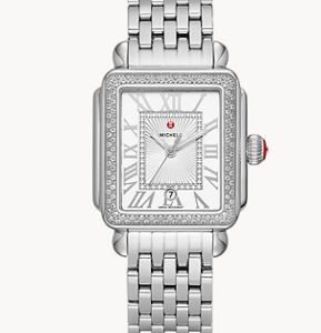 Michele 33mm Deco Madison Diamond Watch WATCH Bailey's Fine Jewelry