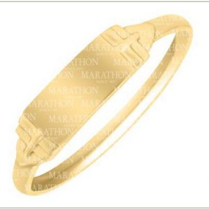 Bailey’s Children’s Collection Gold Embossed Rectangle Ring RINGS Bailey's Fine Jewelry