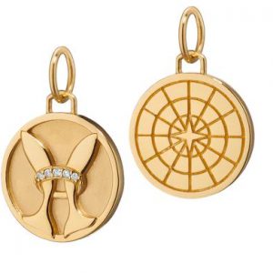 Monica Rich Kosann Mini “Pisces” Charm ENHANCER Bailey's Fine Jewelry