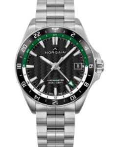 NORQAIN 41MM Adventure NEVEREST GMT with Black and Green Dial WATCH Bailey's Fine Jewelry