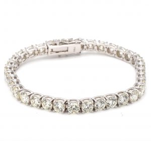 16.26ct Diamond Tennis Bracelet in White Gold BRACELET Bailey's Fine Jewelry