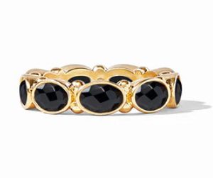 Julie Vos Mykonos Ring in Black Obsidian RINGS Bailey's Fine Jewelry