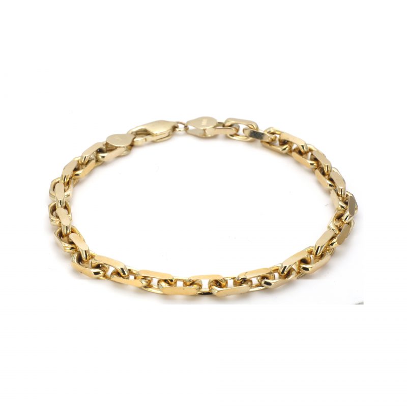 Anchoro Gold Link Bracelet