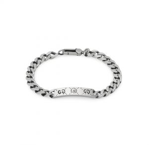 Gucci Ghost Silver Bracelet- Size 21 BRACELET Bailey's Fine Jewelry
