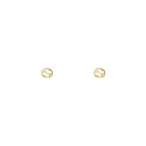 Gucci Interlocking G 18k Gold Earrings EARRING Bailey's Fine Jewelry