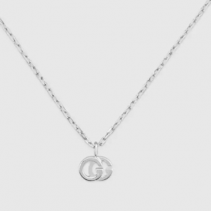 Gucci GG Running 18kt White Gold Necklace NECKLACE Bailey's Fine Jewelry