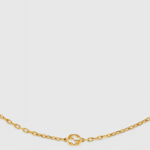 Gucci Interlocking G Station 18kt Yellow Gold Necklace NECKLACE Bailey's Fine Jewelry