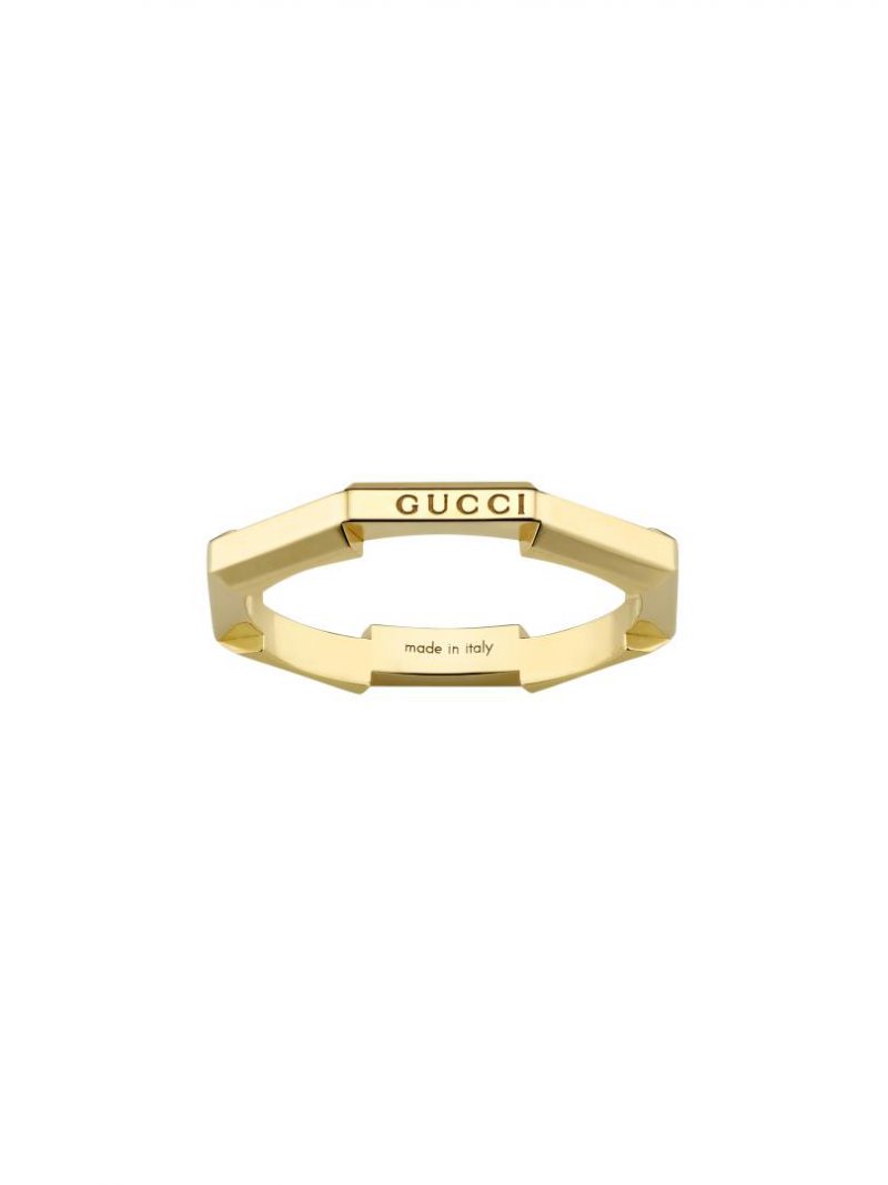 Gucci Link to Love 18K Gold Ring
