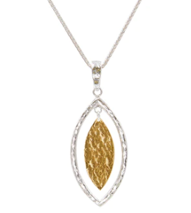 Gurhan Willow Leaf Flake Necklace NECKLACE Bailey's Fine Jewelry