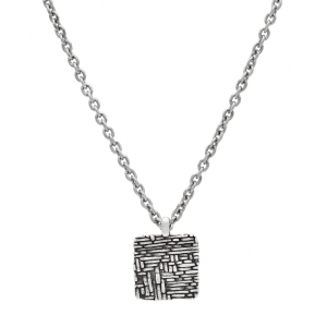 John Varvatos Artisan Silver Pendant Necklace NECKLACE Bailey's Fine Jewelry